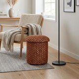 Hanah home puf Alpaka, 33 cm, narandžasti Cene