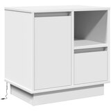  Noćni ormar 2 pcs Bijelo 50 x 34,5 x 50 cm. Konstruirano drvo | shoptok.hr