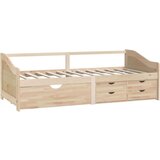 vidaXL trosjed / dnevni ležaj s ladicama 90x200 cm od masivne borovine | shoptok.hr