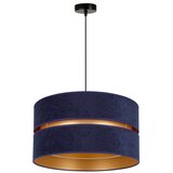  Duolla - Visilica na sajli DUO 1xE27/15W/230V, prečnik 40 cm, plava/zlatna | Eponuda.com