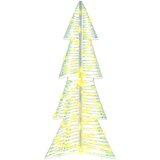  Božićno drvce s 100 LED svjetlima Topla bijela 120 cm PET | shoptok.hr