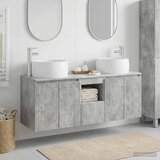 Set ormarića za kupaonicu 3 kom. Betonska siva - Betonska siva | shoptok.hr