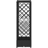  Povišeni krevet s mrežom i krovom Crna 169 x 40 x 125 cm PP | shoptok.hr