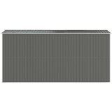vidaXL Vrtno spremište svjetlosivo 192x440x223 cm pocinčani čelik | shoptok.hr