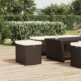  Otomani s jastucima 2 kom smeđi 40 x 30 x 40 cm od poliratana | shoptok.hr
