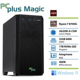 PCPLUS namizni računalnik Magic Ryzen 7 8700G/32GB/1TB SSD/Windows 11 Pro/Radeon 780M/149867 Cene