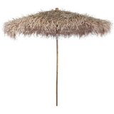  Senčnik iz bambusa s streho iz listov bananovca 210 cm | Shoptok.si