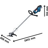 Bosch Akumulatorski trimer za travu GFR 18V-33 Solo Professional struna + trokrako sečivo (06008D1000)
