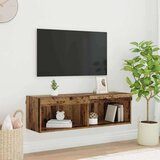 vidaXL TV zidni ormar Staro drvo 100 x 30 x 30 cm Konstruirano drvo | shoptok.hr