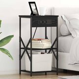  Noćni ormar 2 pcs Crni hrast 41 x 31 x 76 cm Konstruirano drvo | shoptok.hr