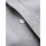 Ombre Men's SLIM FIT shirt in decorative fabric - gray | shoptok.hr