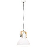  Industrijska viseća svjetiljka 25 W bijela okrugla 30 cm E27 | shoptok.hr