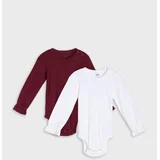 Pamučni bodi s čipkastim obrubom 2 pack