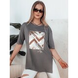DStreet T-shirt damski PIMAT brązowy Cene