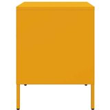  Noćni ormarići 2 kom boje senfa 36 x 39 x 50 5 cm čelični | shoptok.hr