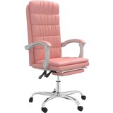  Pisarniški stol roza umetno usnje, (21113853) | Shoptok.si