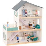 Tooky Toy Hiša za punčke Tooky Toy: 2 nadstropji, les Cene
