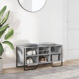 Ormarić za cipele sivi hrast 90x38x45,5 cm konstruirano drvo | Eponuda.ba