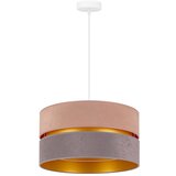  Duolla - Luster na sajli DUO 1xE27/15W/230V Ø 40 cm bež-siva | Eponuda.com