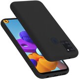 Cadorabo Case, združljiv s Samsungom v tekoči črni barvi - zaščitni pokrov iz fleksibilnega silikona TPU, (20582461) Cene