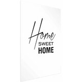  Plakat - Black and White: Home Sweet Home 60x90 Bez okvira s margom | shoptok.hr