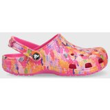 Crocs Otroški natikači roza barva | Shoptok.si