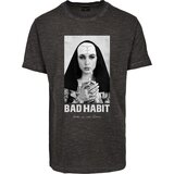 Mister Tee Dark grey Bad Habit T-shirt | Shoptok.si