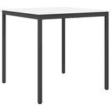  Stol za bar Bijelo 110 x 110 x 105 cm Čvrsto borovo drvo | Shoptok.si