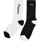 MT Accessoires Zodiac Socks 2-Pack Black/White Aquarius | shoptok.hr