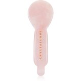 Crystallove Rose Quartz Spoon Eye Gua Sha pripomoček za masažo za predel okoli oči 1 kos | Shoptok.si