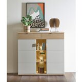 Hom`in VISOKA KOMODA, barve hrasta, kašmir | Shoptok.si