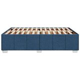 vidaXL Okvir za krevet bez madraca plavi 140 x 190 cm od tkanine | shoptok.hr