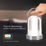  LED prigušiva stona lampa LED/1W/5V 3000-6000K 1800 mAh hrom | Eponuda.com