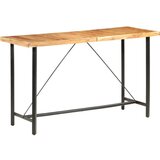 vidaXL Barska miza 180x70x107 cm trden akacijev les | Shoptok.si