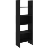 Maison Chic Knjižna omara - Knjižni regal črna 60x35x180 cm iverna plošča, (21726297) | Shoptok.si