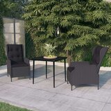  3-dijelni vrtni blagovaonski set tamnosivi | shoptok.hr