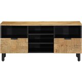 vidaXL TV omarica rjava 100x33x46 cm masivni les Mango | Shoptok.si