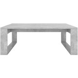 Klubska mizica betonsko siva 100x100x35 cm iverna plošča, (20624862) | Shoptok.si