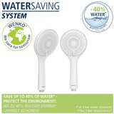 Wenko Bijeli set za tuš kabinu od nehrđajućeg čelika 70 cm Watersaving – | shoptok.hr