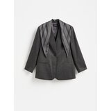 Reserved LADIES` BLAZER - tamnosivo Cijene