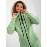RUE PARIS Sweatshirt-AP-BL-AP-3004.32-pistachio | shoptok.hr