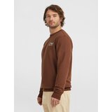 O'neill Majica kostanj rjava / bela | Shoptok.si