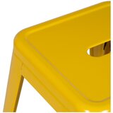 Ixia Žute metalne barske stolice u setu 2 kom (visine sjedala 76,5 cm) – | shoptok.hr