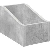  Kutija za LP ploče Betonska siva 18 x 32 x 18 cm | shoptok.hr