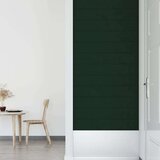  Zidne ploče 12 kom tamnozelene 90 x 15 cm baršunaste 1 62 m² | shoptok.hr