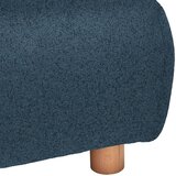 Lomoco KOTNA SEDEŽNA GARNITURA, velur temno modra | Shoptok.si