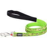 Povodac za pse Red Dingo STYLE MONKEY LIME GREEN 2 x 120 cm | shoptok.hr