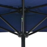  Senčnik z aluminijastim drogom moder 270x144x222 cm, (20965839) | Shoptok.si