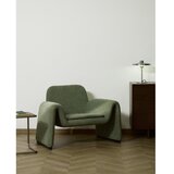 Kave Home Zelena fotelja od šenila Melvia – | shoptok.hr