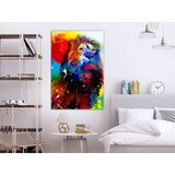  Slika - Lion and Watercolours (1 Part) Vertical 80x120 | shoptok.hr